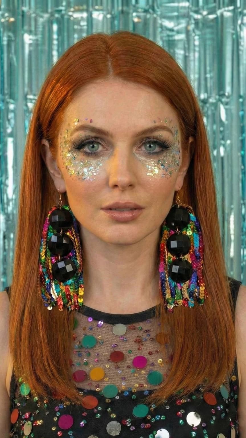 Brinco Cascata De Confetes