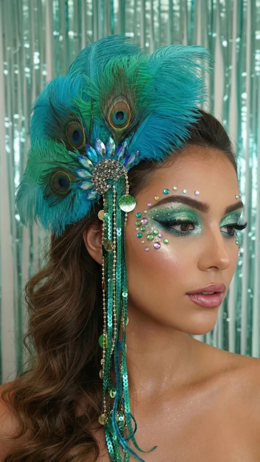 Fivela Pavão Imperial