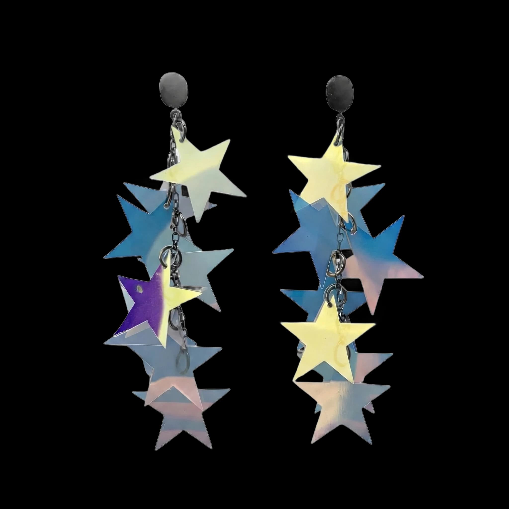 Brinco Cascata Estrelas 