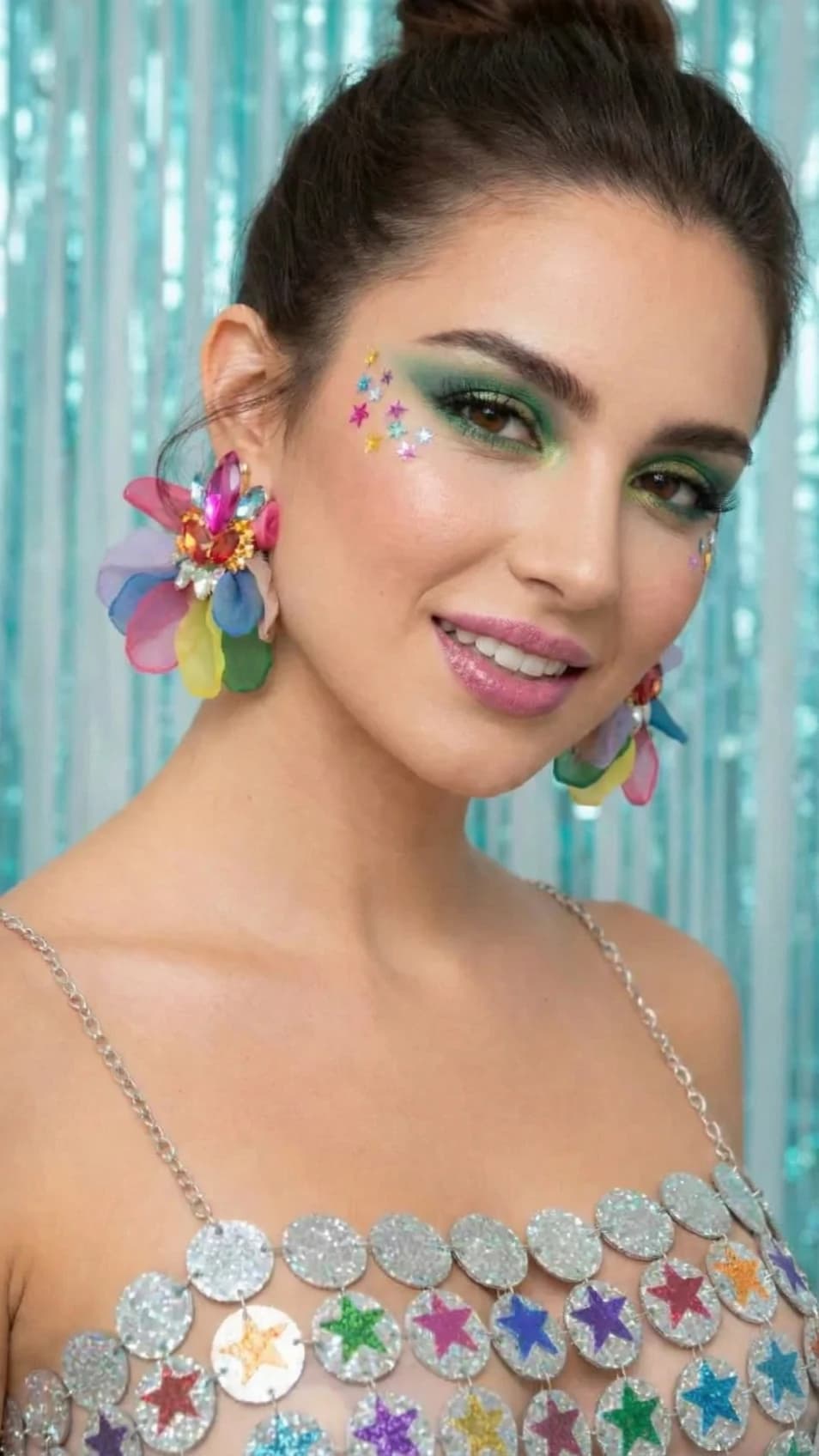 Brinco Pétalas De Seda 